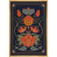 Abstrait botanique rétro Bouquet classique floral botanique foncé Moody-99141634-99141637