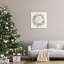 «Warm Christmas Greetings», coquille de plage, thème, couronne noire, estampe numérique, art texturé par Darlene Seale-71064107-71064109