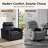 Zero Wall Hugger Power Recliner Chair with Solid Wood Legs, Faux Leather-1978806055