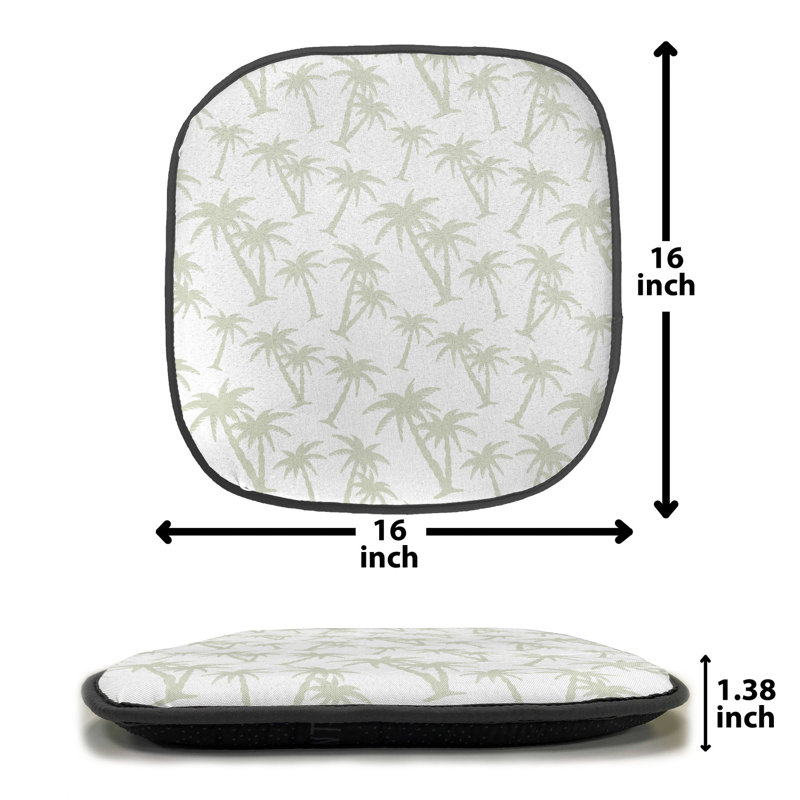 Coussin de siège papillon