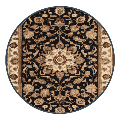 Tapis brun lavable à la machine