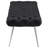 Galiano Black Upholstered Tufted Bench-36323110