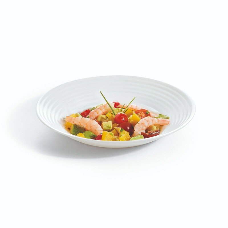 Harena 500ml Single Opal Soup Bowl, White