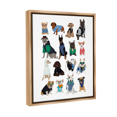" Dogs With Various Fashion " by Hanna Melin