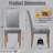 Allaya 19'' H Linen Upholstered Parsons Chair-88478772