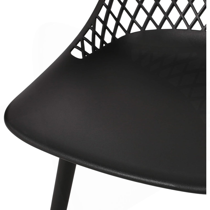 CHAISE LILY (ENSEMBLE DE 4), Noir