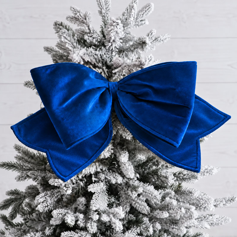 8 " Velvet Bow