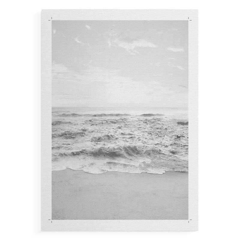 Gentle Tides I - Impression sur toile seulement - NON-CADRE, H 48 po x l 32 po