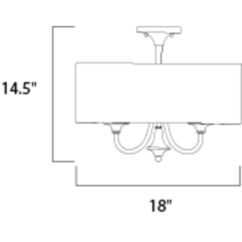 Juna 4 - Light Brass Shaded Pendant