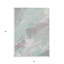 Tapis d'extérieur lavable abstrait bleu sarcelle bleu et gris 3 pi x 5 pi