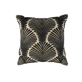 Cotton/Polyester Blend Throw Pillow