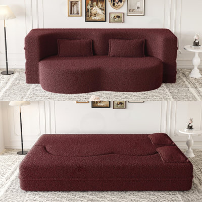 Canapé Floor Teddy avec 2 coussins