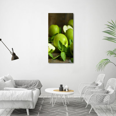 Green Apples - Wrapped Canvas Print
