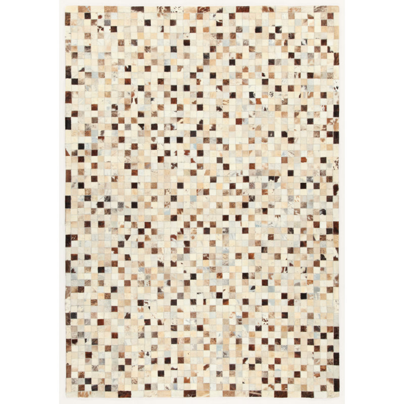 Geometric Hand Woven Area Rug, Rectangle 140 x 200cm