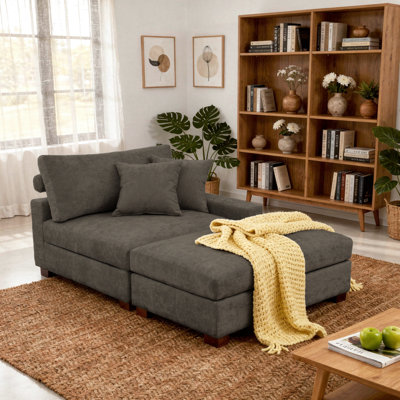 Chaise longue rembourrée