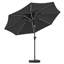 Aisya 3m Traditional Parasol with LED Light-800186013