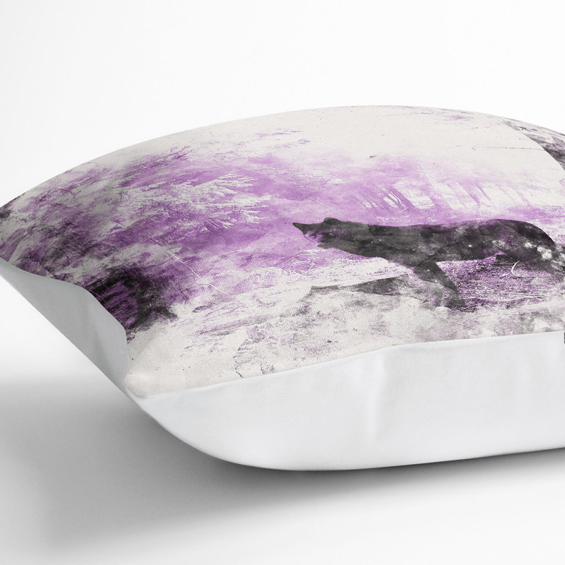 Square Throw Cushion, White, 40cm H x 40cm W x 15cm D