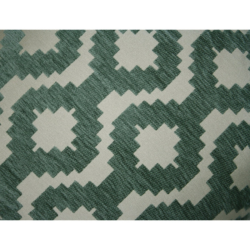 Arizona Geometric Square Cushion Cover, 49 x 49 cm, Duck Egg Blue