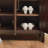 Nut-brown Solid Wood Shoe Storage Bench