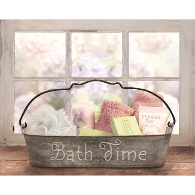 «Bath Time» par Lori Deiter, art mural sur toile