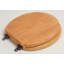 Siège de toilette rond en chêne massif Designer-16049400-16049401