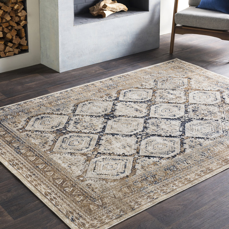 Lyka Geometric Indoor Rug, Rectangle 5'3" x 7'3"