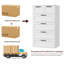 60 cm W Chest of 6 Drawers