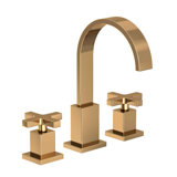 Secant Widespread Bathroom Faucet with Drain Assembly