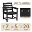 Chaise de patio en PEHD-1670623563
