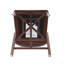 Tabouret de comptoir rembourré en bois Patricia-348330606