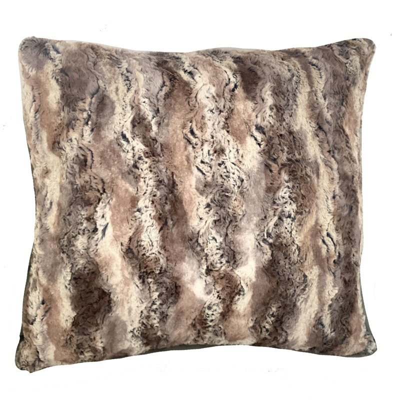 Elegant Brandy Fox Pillow Cover & Insert, 16" x 16", Throw Pillow