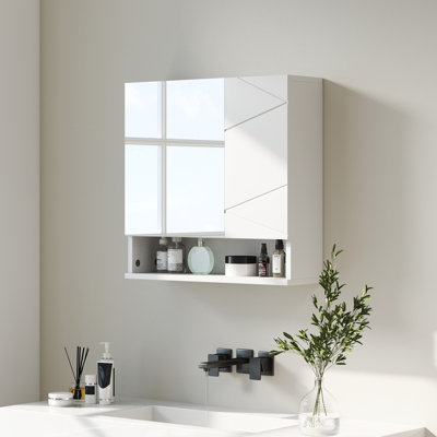 W H Medicine Cabinet Mirror