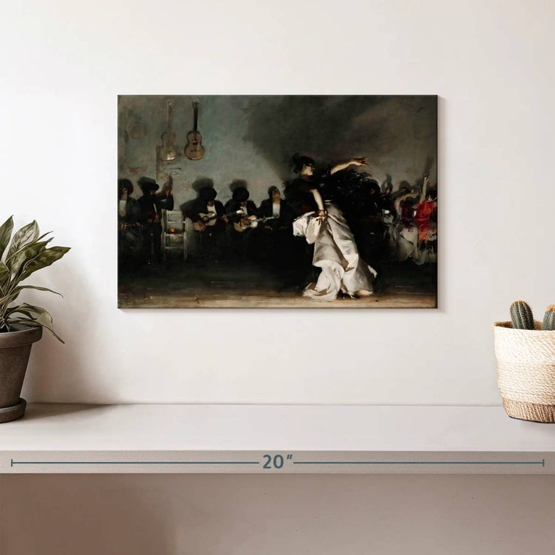 Enn El Jaleo, 8" H x 12" W