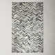 Marsha Handmade Cowhide Gray Area Rug