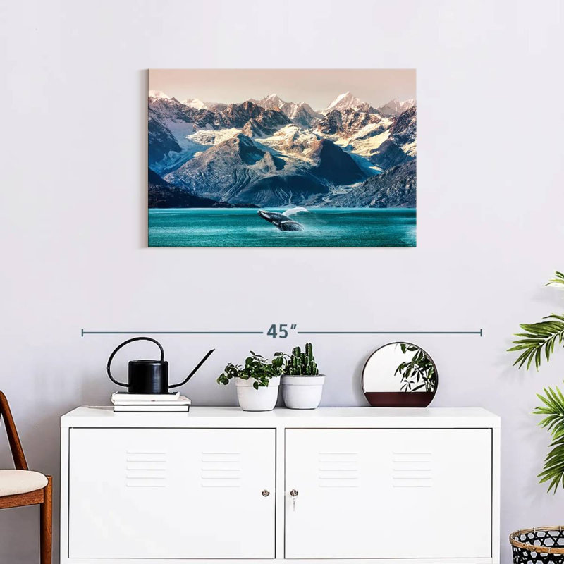 Alvord Alaskan Whale Backflip, 20" H x 30" W
