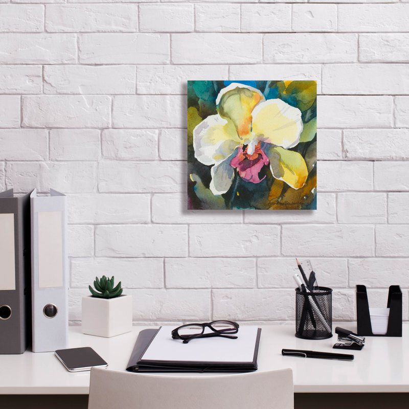 «Elegance» par Annelein Beukenkamp, art mural sur toile, H 12 po x l 12 po x P 0,75 po
