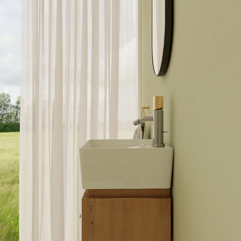 Ensemble de meuble-lavabo simple 12,07 po avec plateau en céramique Nittany