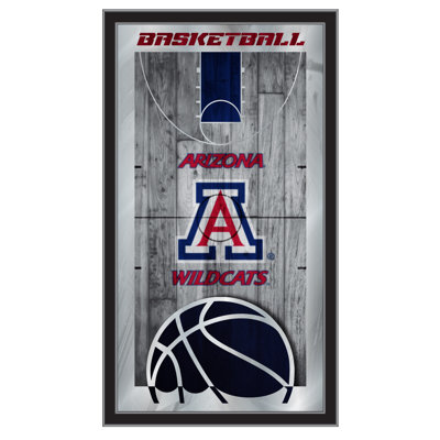 « basket mirror », impression encadrée NCAA