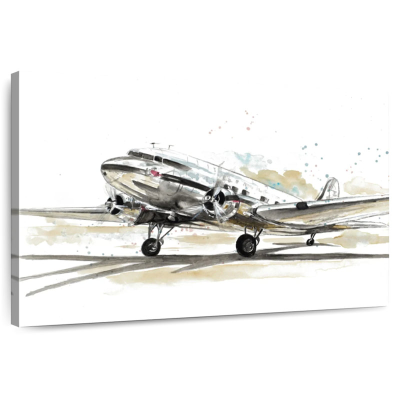 Mehar DC3 avion, H 26 po x l 39 po
