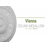 Endurathane Vienna Ceiling Medallion, 16 7/8"OD x 5/8"P (Fits Canopies up to 3 1/4"), Hand-Painted Flash Gold Finish-27785048