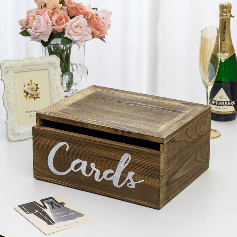 Elinah Wood Gift Card Holder