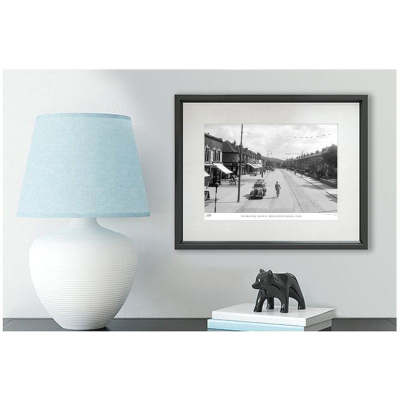 Thornton Heath, Brigstock Road C1948 by Francis Frith - Single Picture Frame Print, 45cm H x 60cm W x 2.3cm D