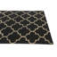 Tapis noir Orlando