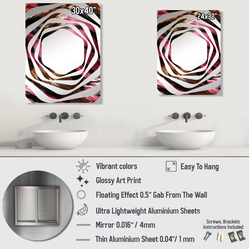 Miroir Hargaden, 32 po x 24 po
