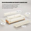Coussin modulaire beige en polyester-63454364-63454366