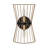 Modern Farmhouse Metal Lantern Wall Sconce Flush Mount Hallway