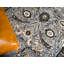 Tapis à motif floral sauge, jaune et gris Britannia-28878844