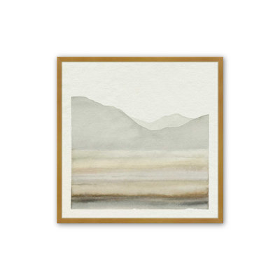 «Whispering Ridge Silhouette I», reproduction sur toile