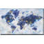 Indigo World Map par Danhui Nai - impression-64742935-64742938