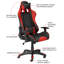 Fauteuil de jeu tilt & reincline racing-375648925